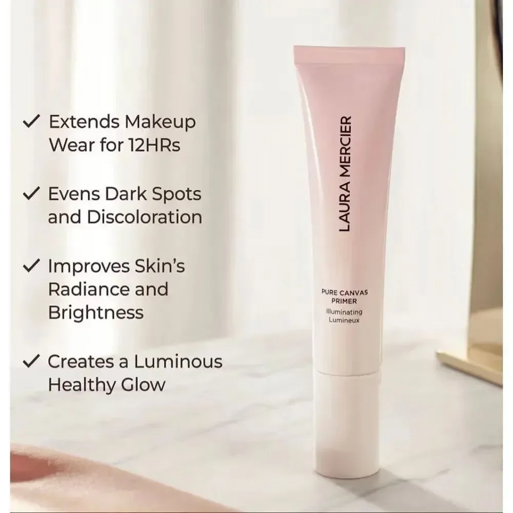 LAURA MERCIER - NIB Pure Canvas Primer in Illuminating, .5 fl. oz.